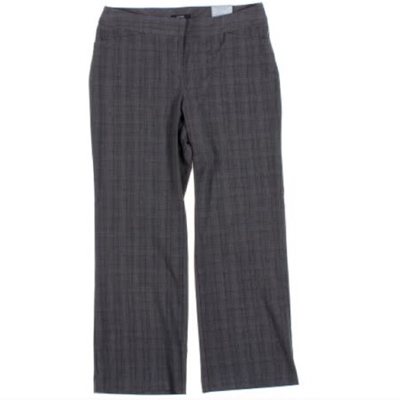 plaid pants size 16